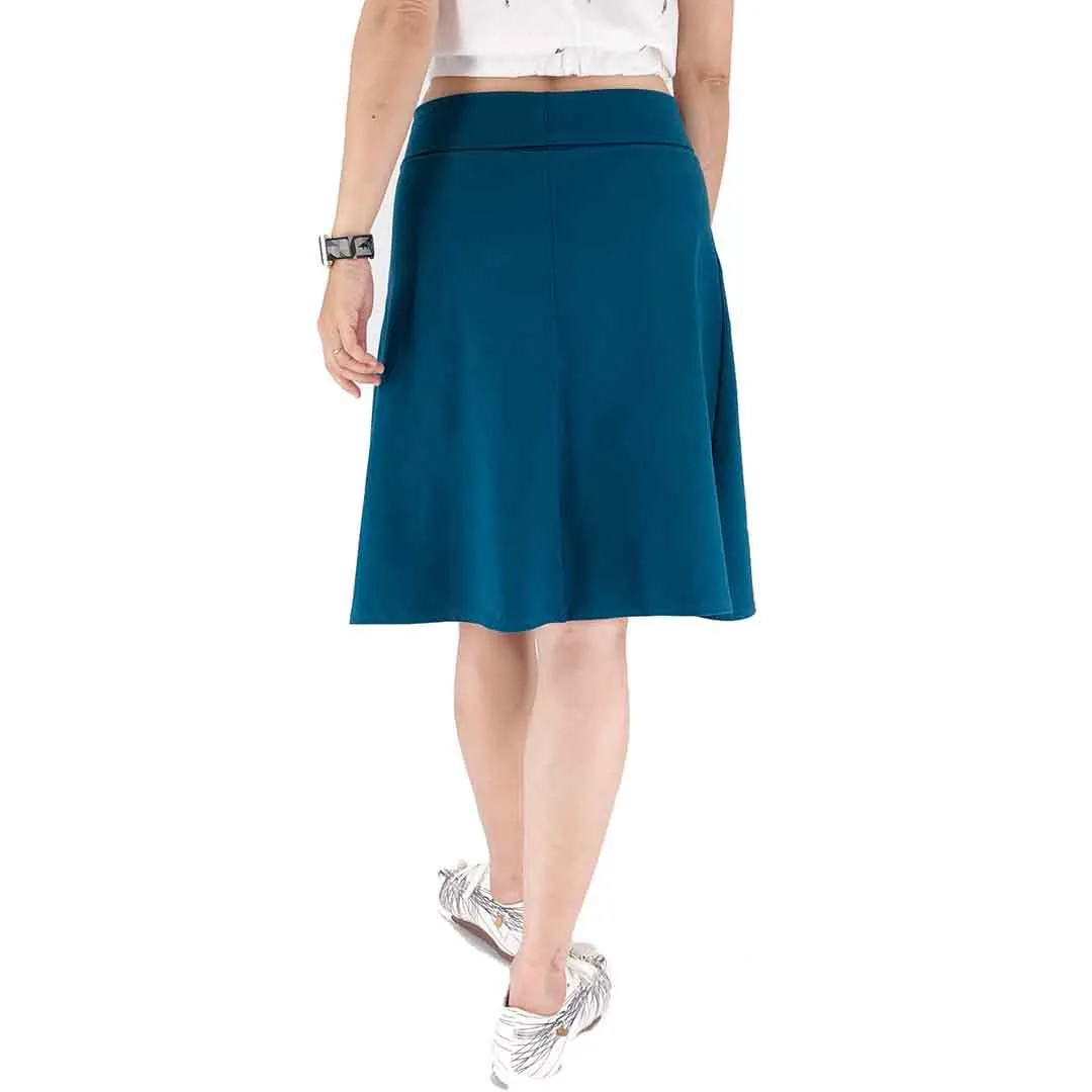 (20% Off) Skirt - Boats on the River - Teal Blue (Juniors 2X, 3X only) by Zoe's Lollipop