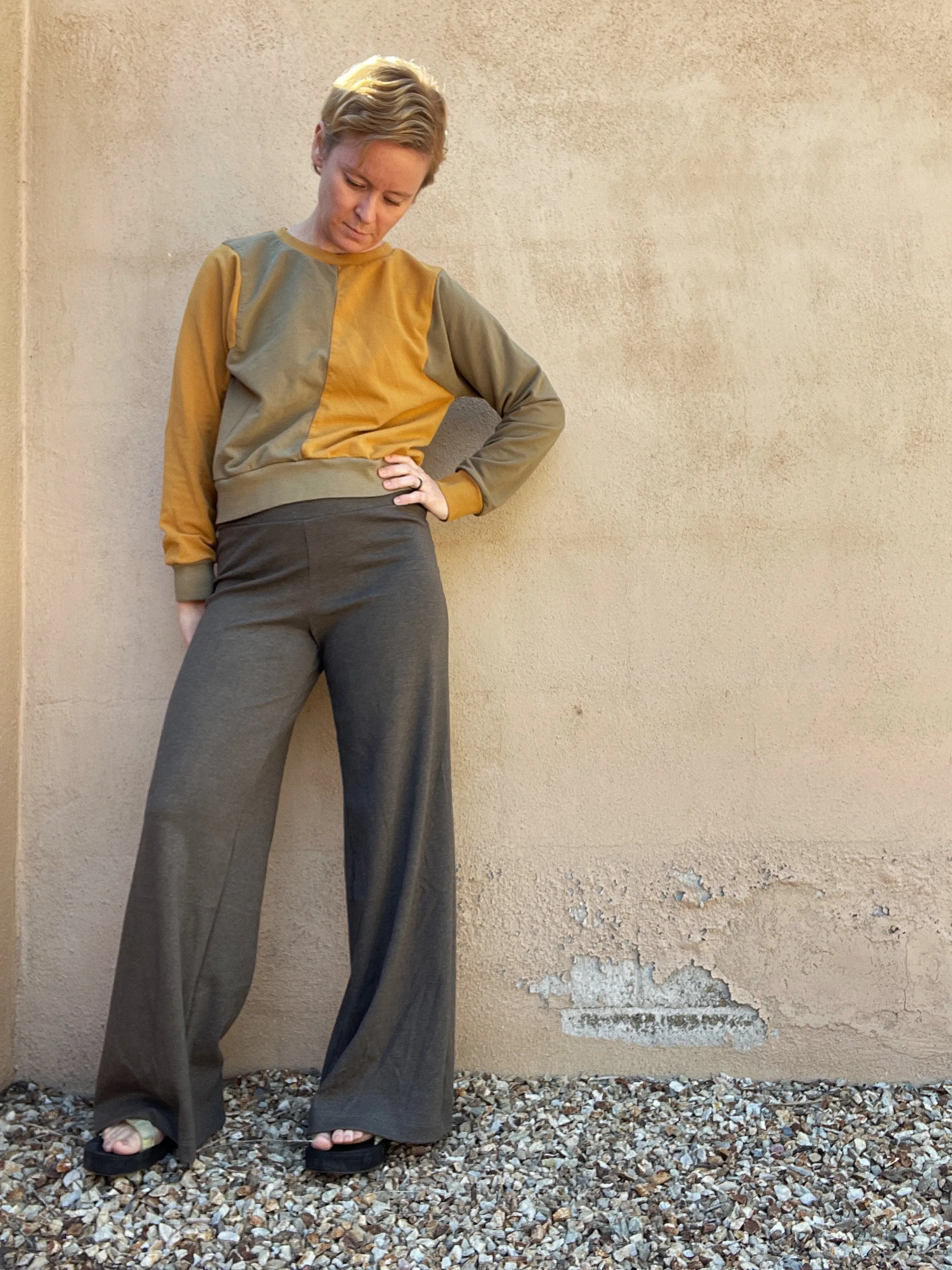 Adult Daphne Bell, Wide Leg and Flare Pants Digital Sewing Pattern Sizes 0-32