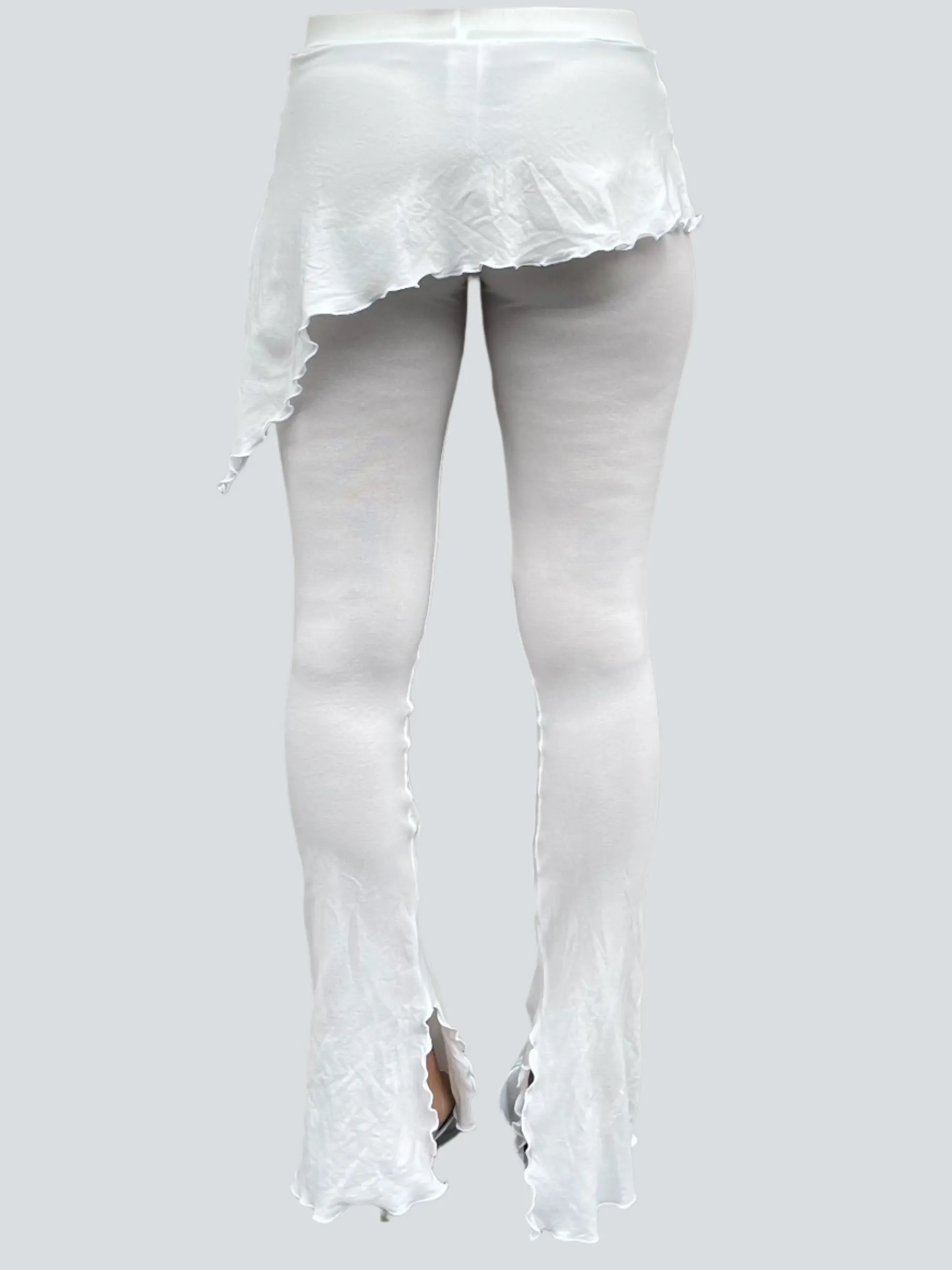Alice leggings. Low Rise. White