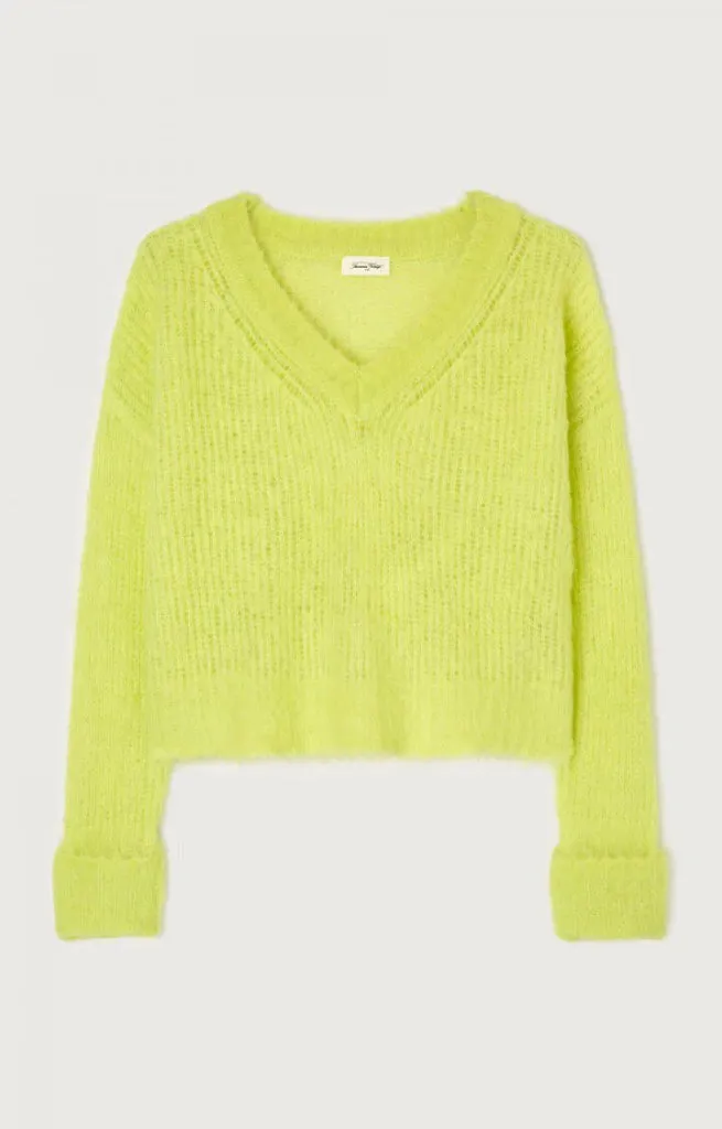 American Vintage - Bymi V Neck Sweater- BYM18AE