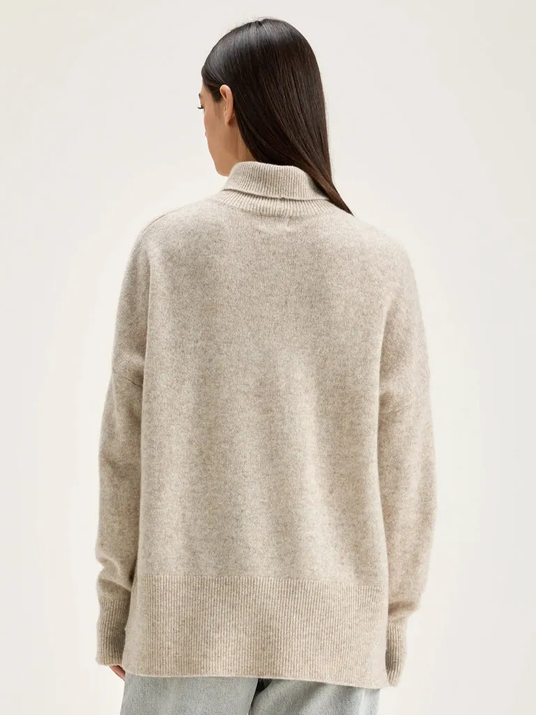 Bellerose Ganzi Oversize Sweater in Oyster