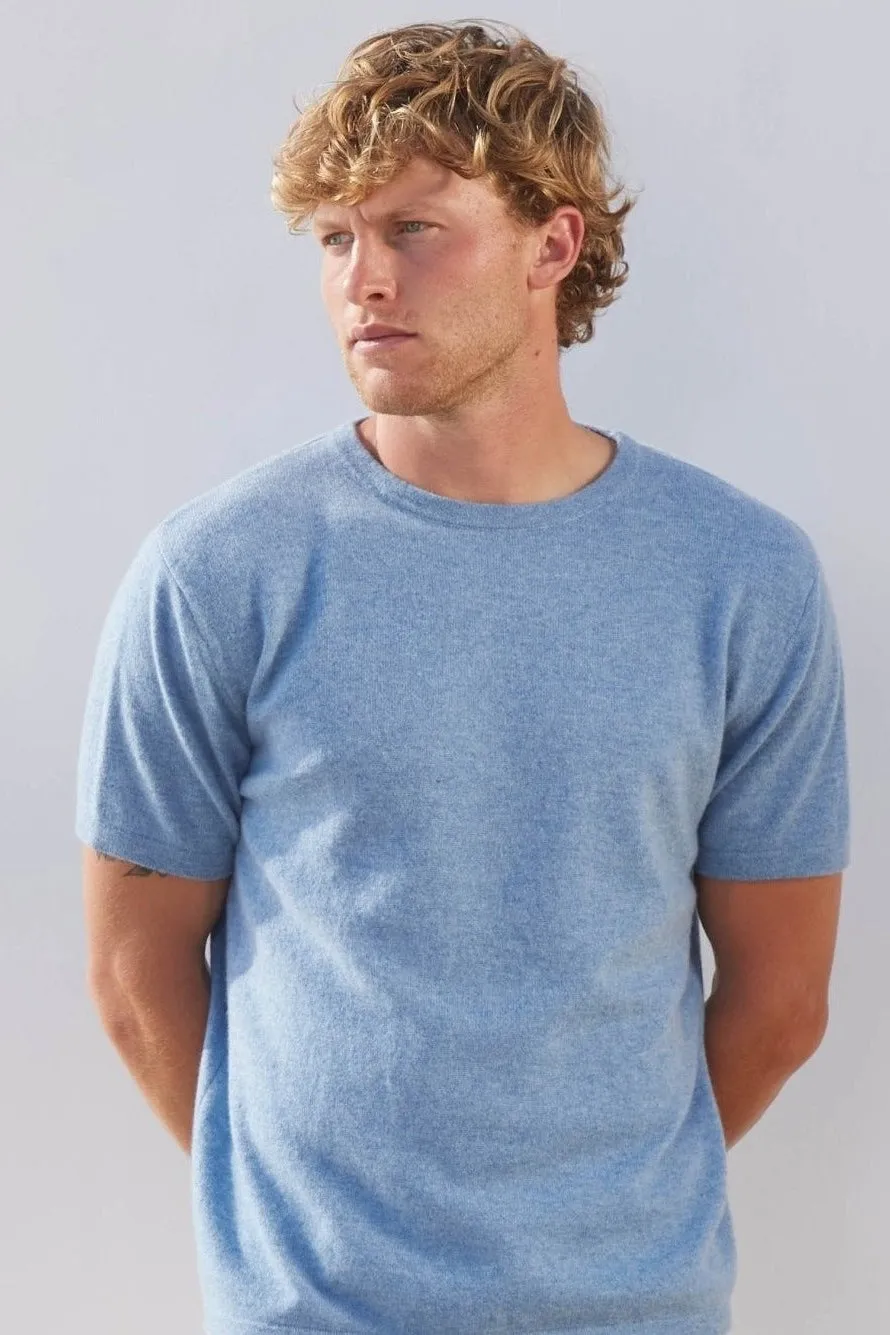  Beryll Matteo Cashmere Shirt | Ocean Blue