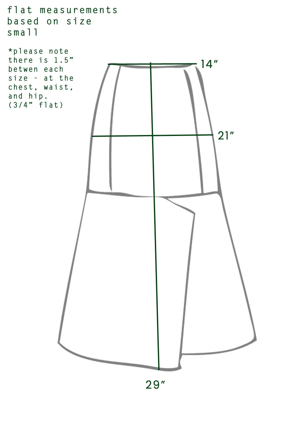 Border Knit Comet Skirt - last one!