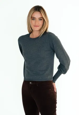 Chelsea Top in Charcoal