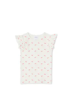 CHERRY RIB TEE