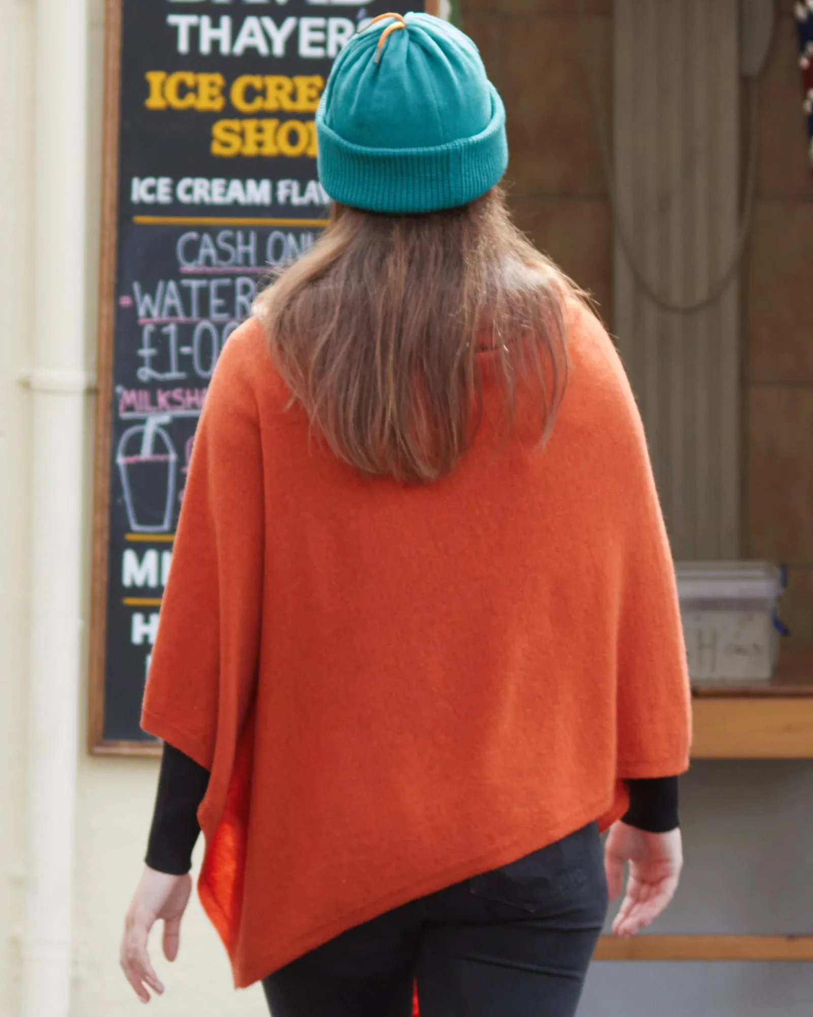 Classic Cashmere Blend Poncho