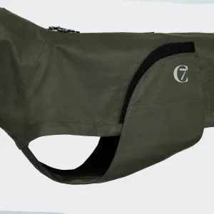 Cloud7 Dublin Dachshund Dog Raincoat - Available in Olive & Orange