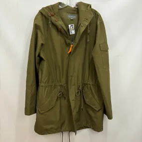 Coat Raincoat By L.l. Bean In Green, Size: M