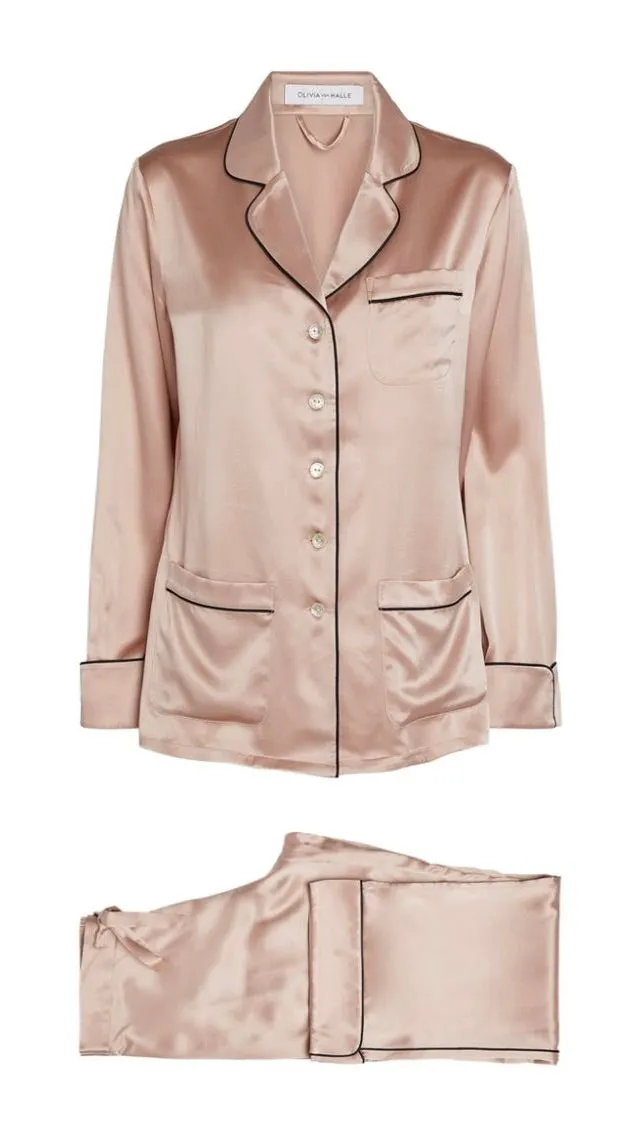 'Coco' Silk Pajama Set