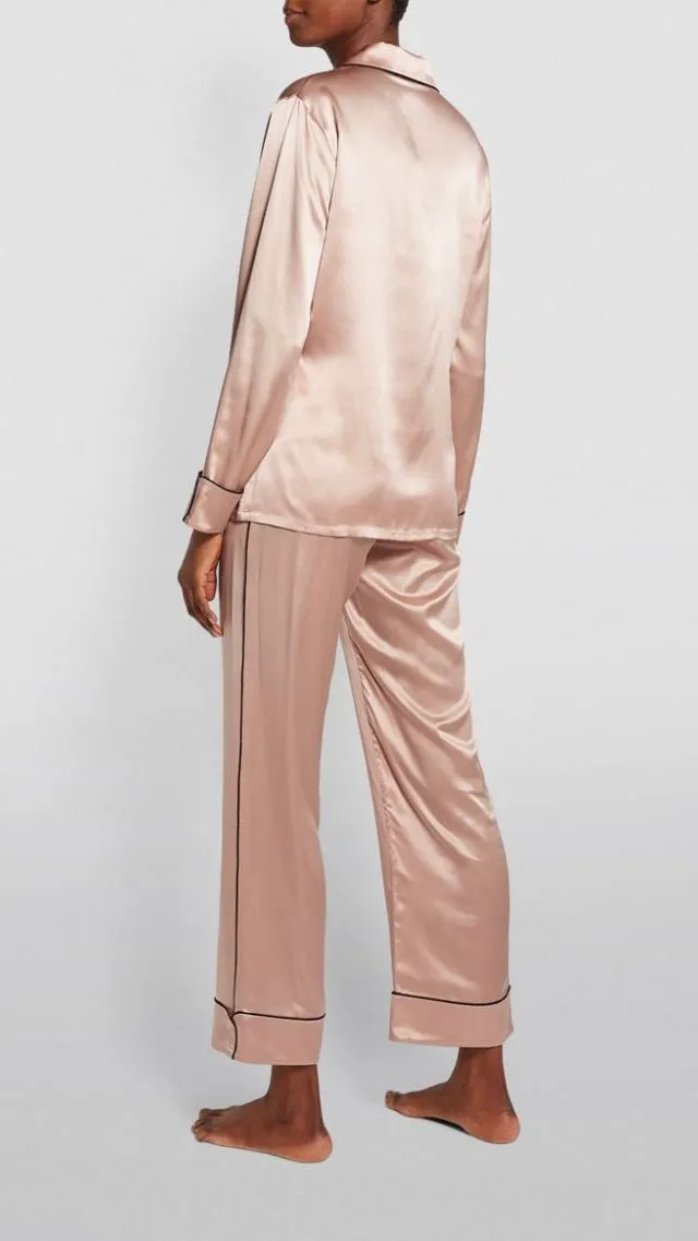 'Coco' Silk Pajama Set