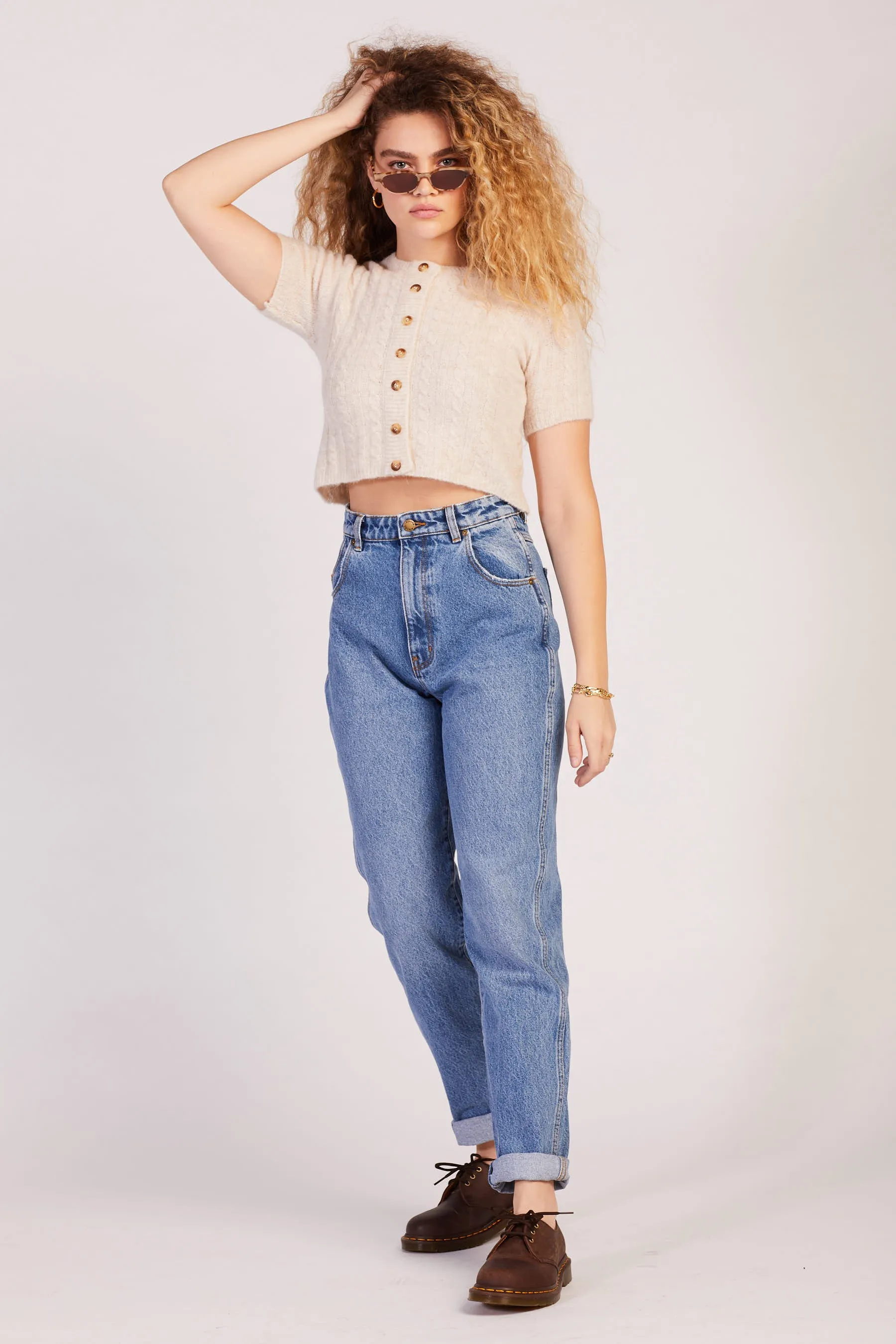 Cream Dalia Top