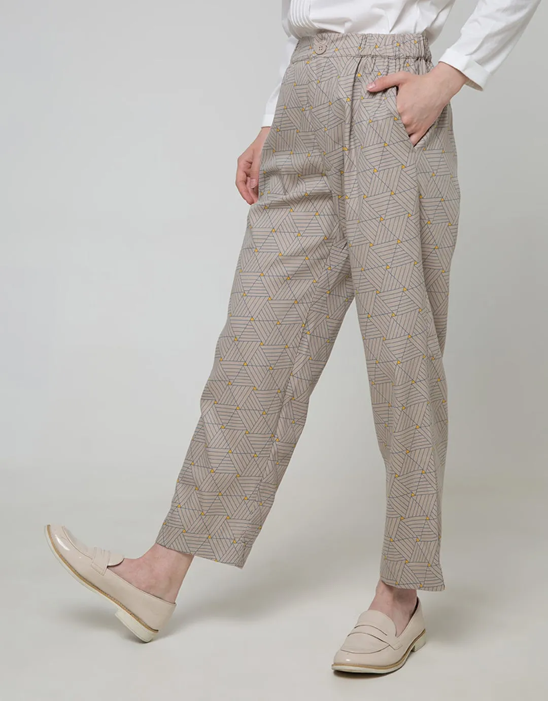 Details Long Pants Coord