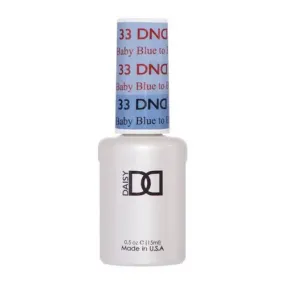 DND Gel Mood - #33 Baby Blue to Blue Ink