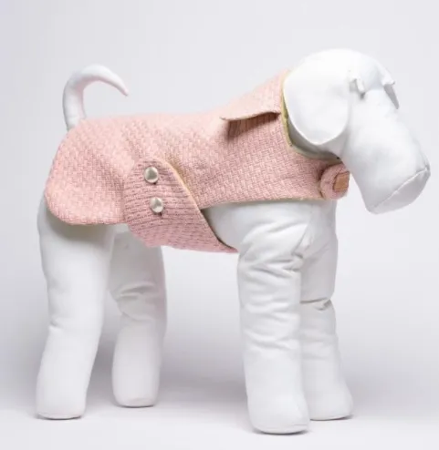 EMMA FIRENZE Pups Double-sided Dog Coat & Raincoat.