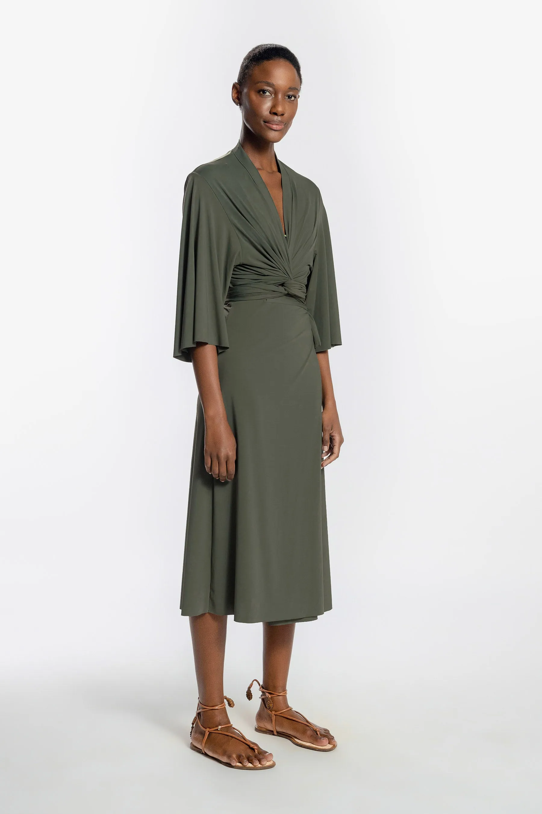 Essential Pareo Midi Skirt