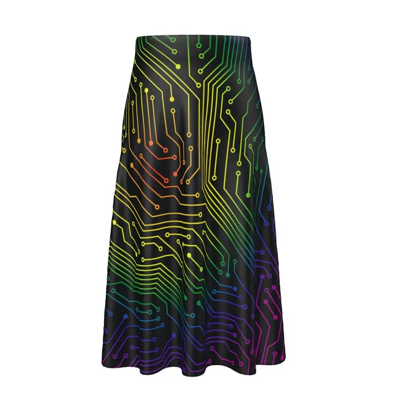 Fashion Circuit Midi Skirt