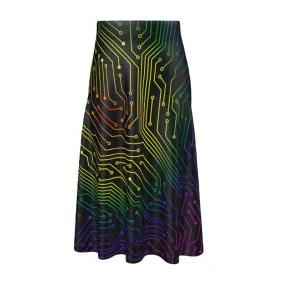 Fashion Circuit Midi Skirt