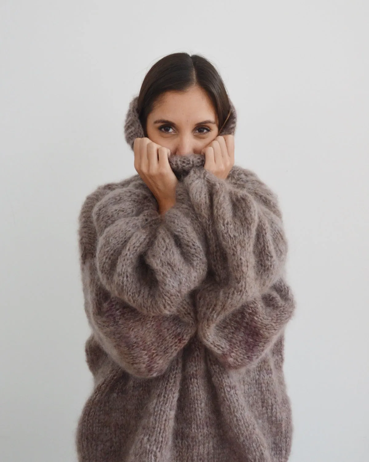 Fluffy Bell Sweater - Downloadable Knitting Pattern
