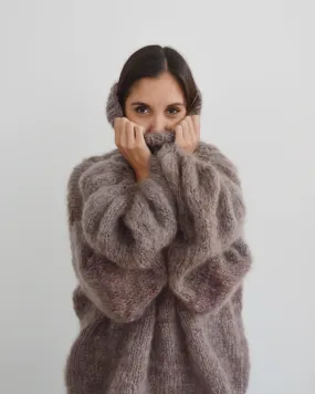 Fluffy Bell Sweater - Downloadable Knitting Pattern