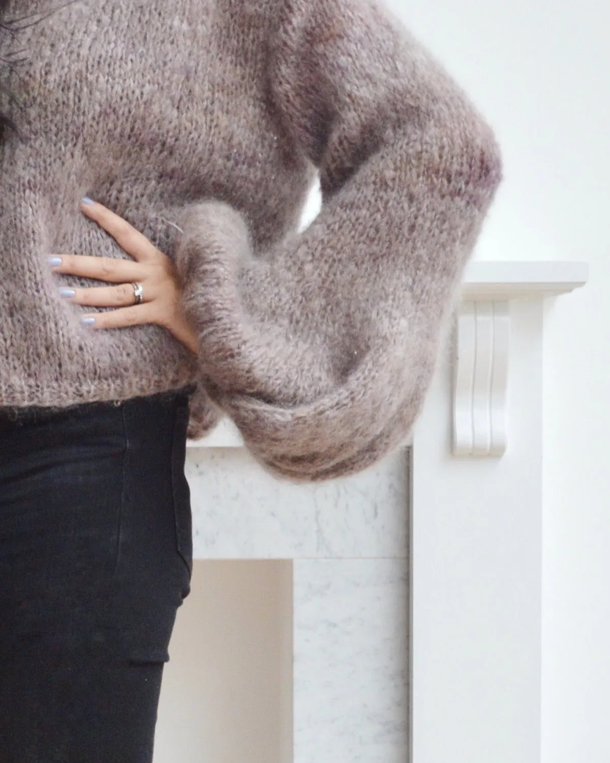 Fluffy Bell Sweater - Downloadable Knitting Pattern