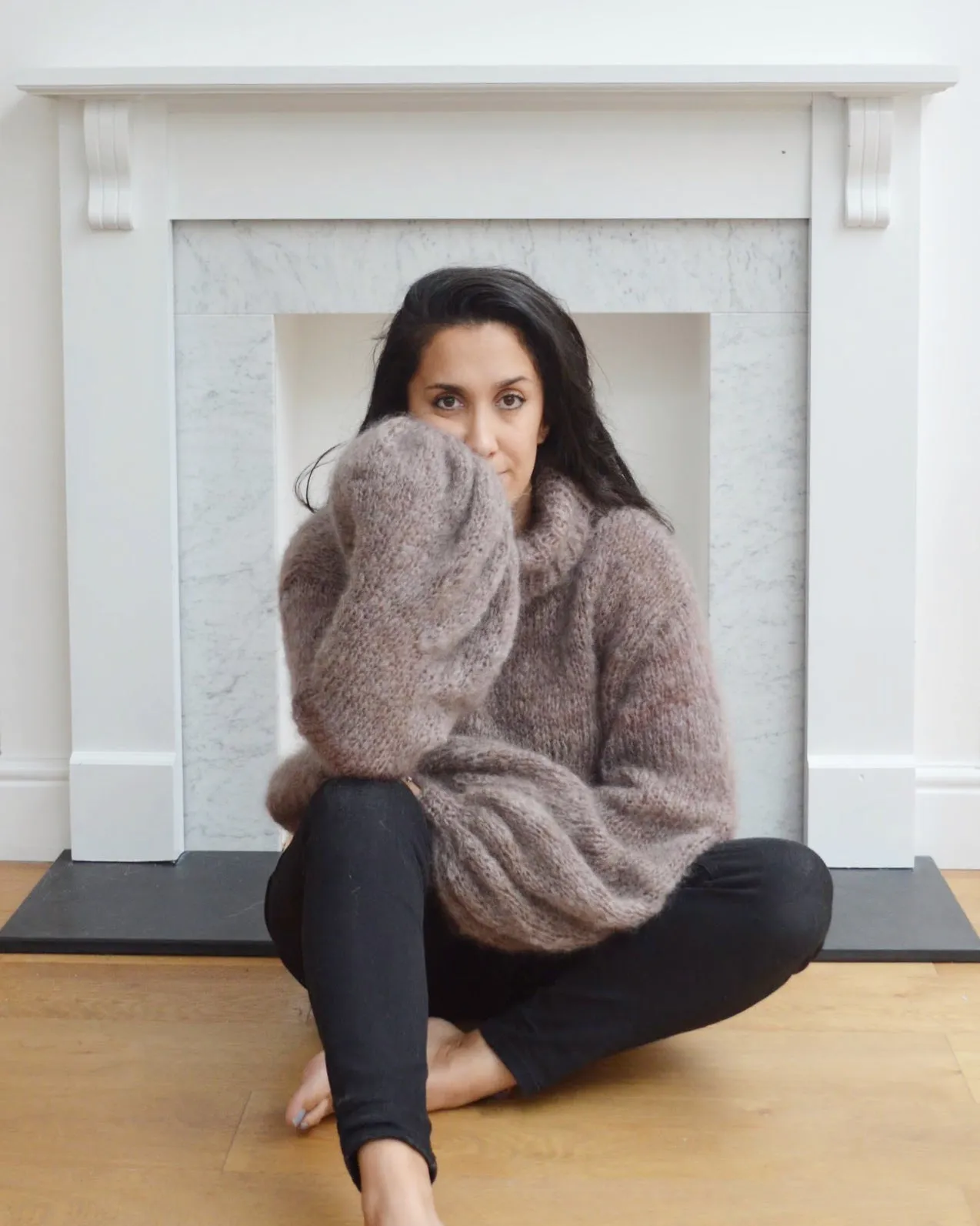 Fluffy Bell Sweater - Downloadable Knitting Pattern