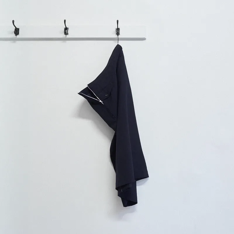 front button zip skirt