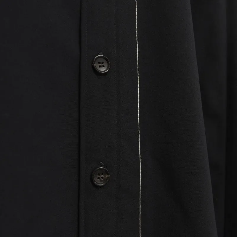 front button zip skirt