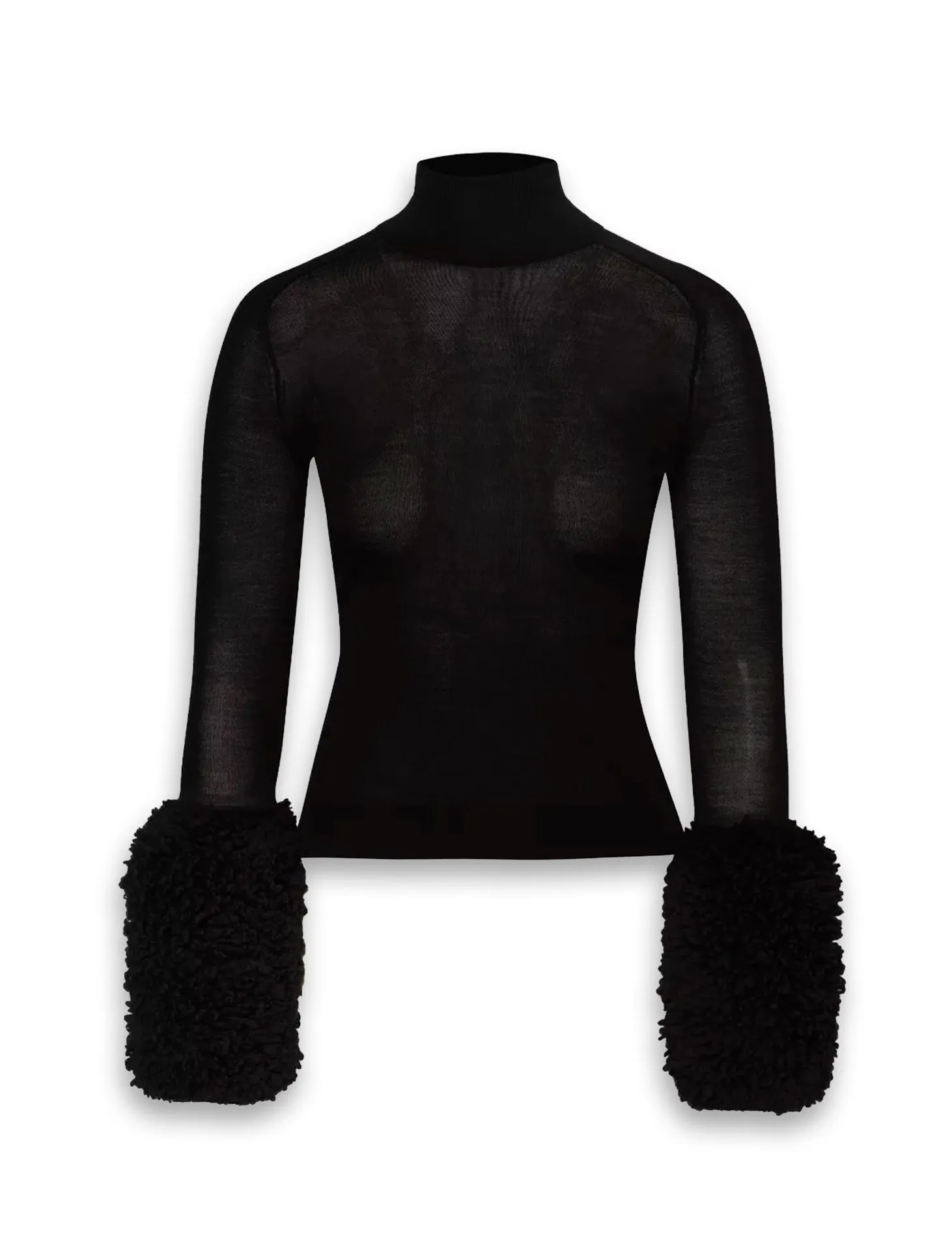 Fur Cuff Top
