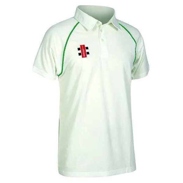 Gray-Nicolls Matrix Short Sleeve Junior Cricket Shirt