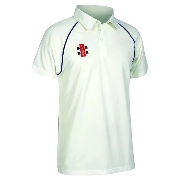 Gray-Nicolls Matrix Short Sleeve Junior Cricket Shirt