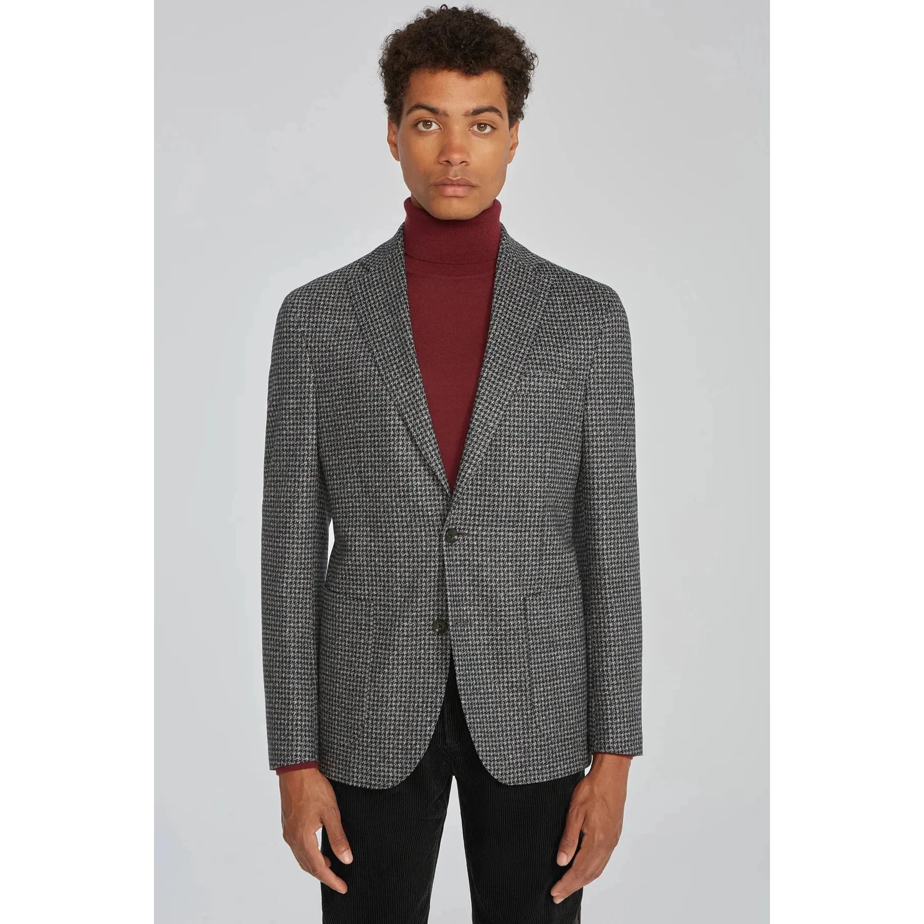 HAMPTON HOUNDSTOOTH JERSEY STRETCH
