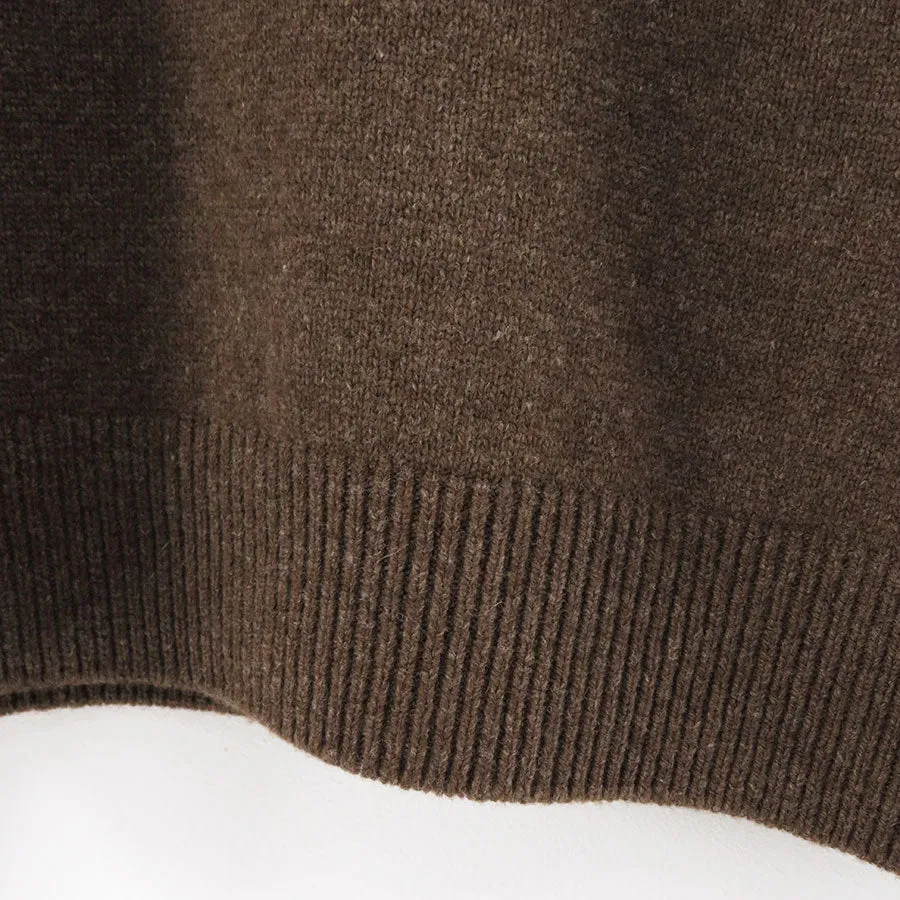 【HERILL/ヘリル】<br>Blacksheep Turtleneck <br>23-080-HL-8170-3