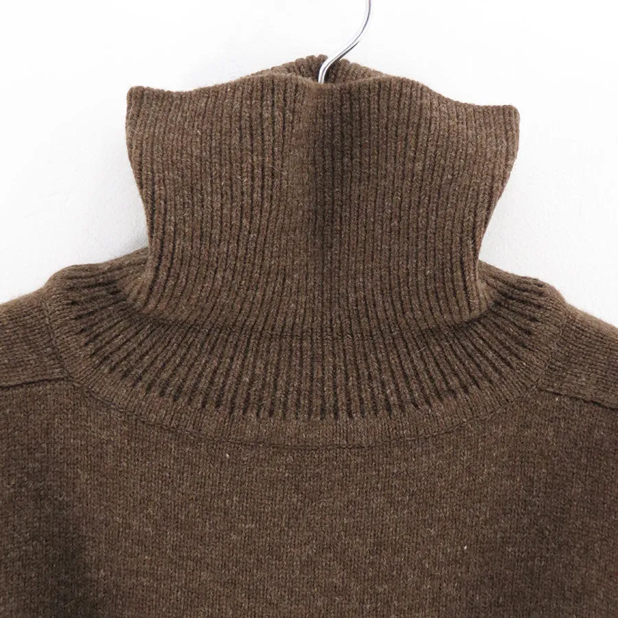 【HERILL/ヘリル】<br>Blacksheep Turtleneck <br>23-080-HL-8170-3