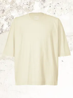 Homme Plissé Issey Miyake Ivory Loose-fitting cotton T-shirt