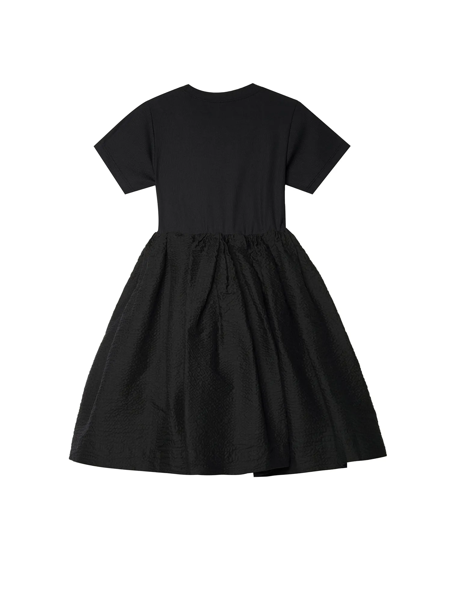JNBY Waisted Blouson Loose Pleat Dress