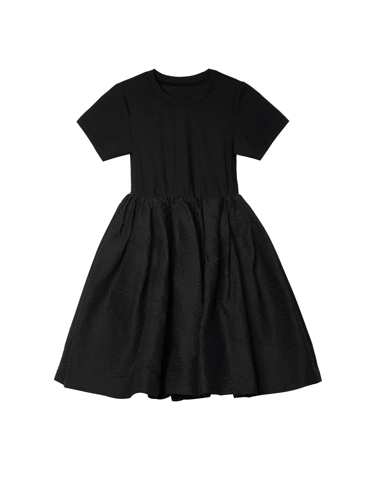 JNBY Waisted Blouson Loose Pleat Dress
