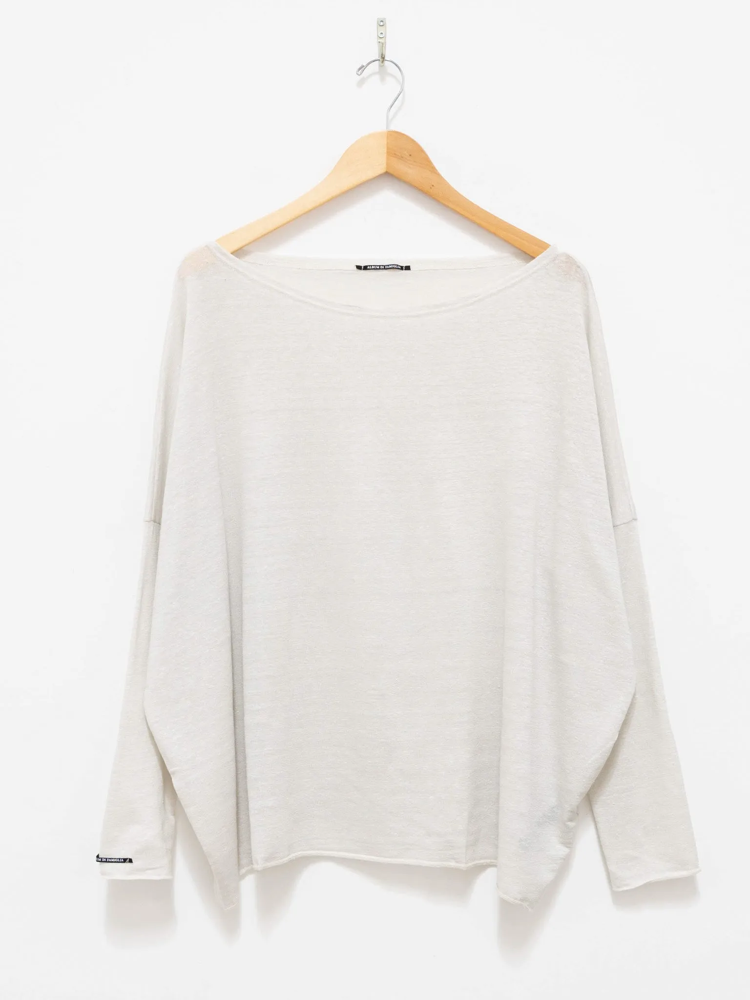 Linen Jumper - Milk