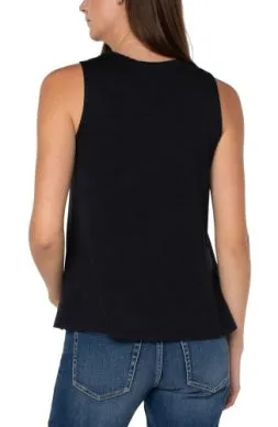 Liverpool Sleeveless Scoop Neck Tank Top