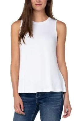 Liverpool Sleeveless Scoop Neck Tank Top