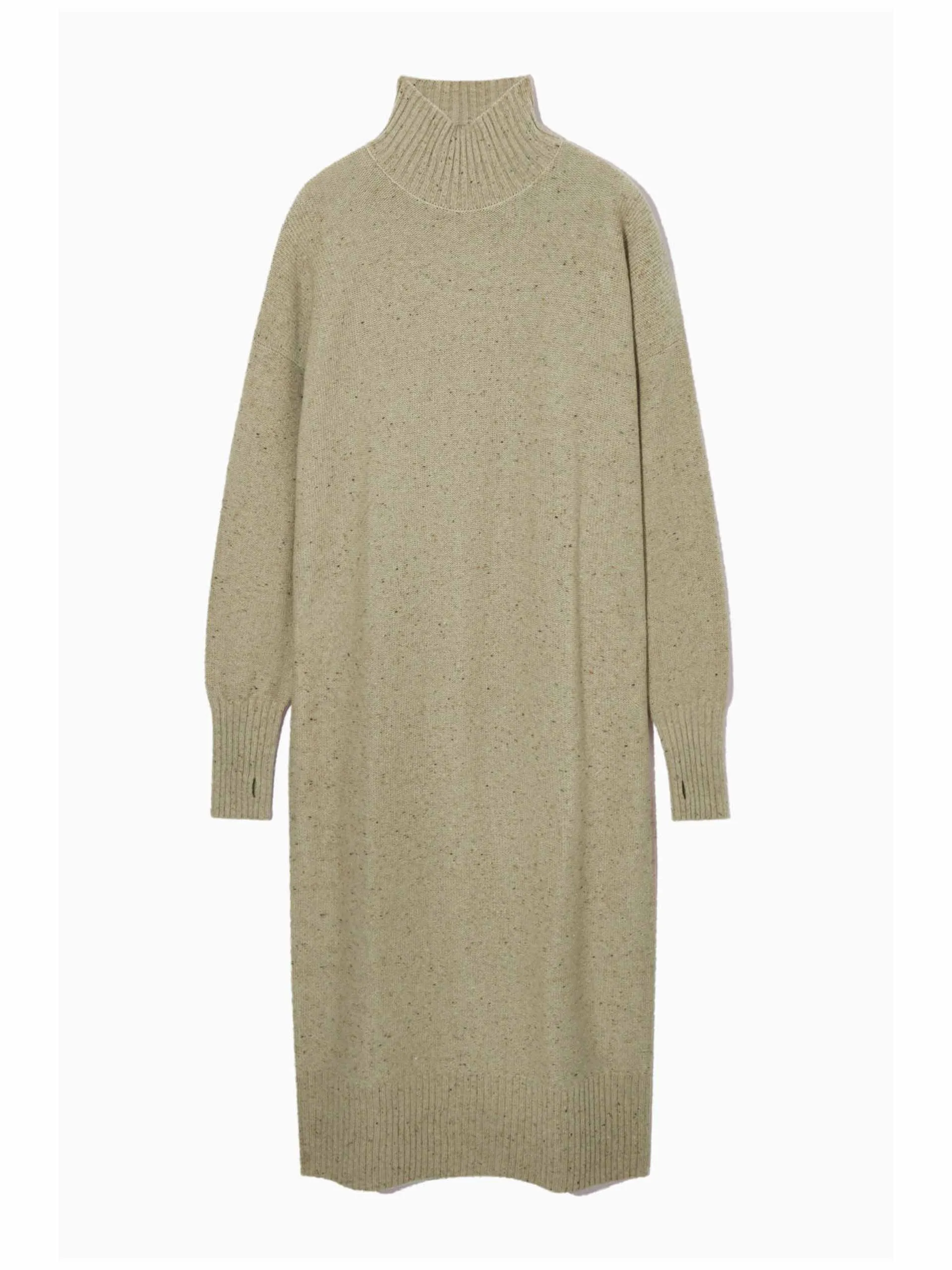 Longline knitted dress