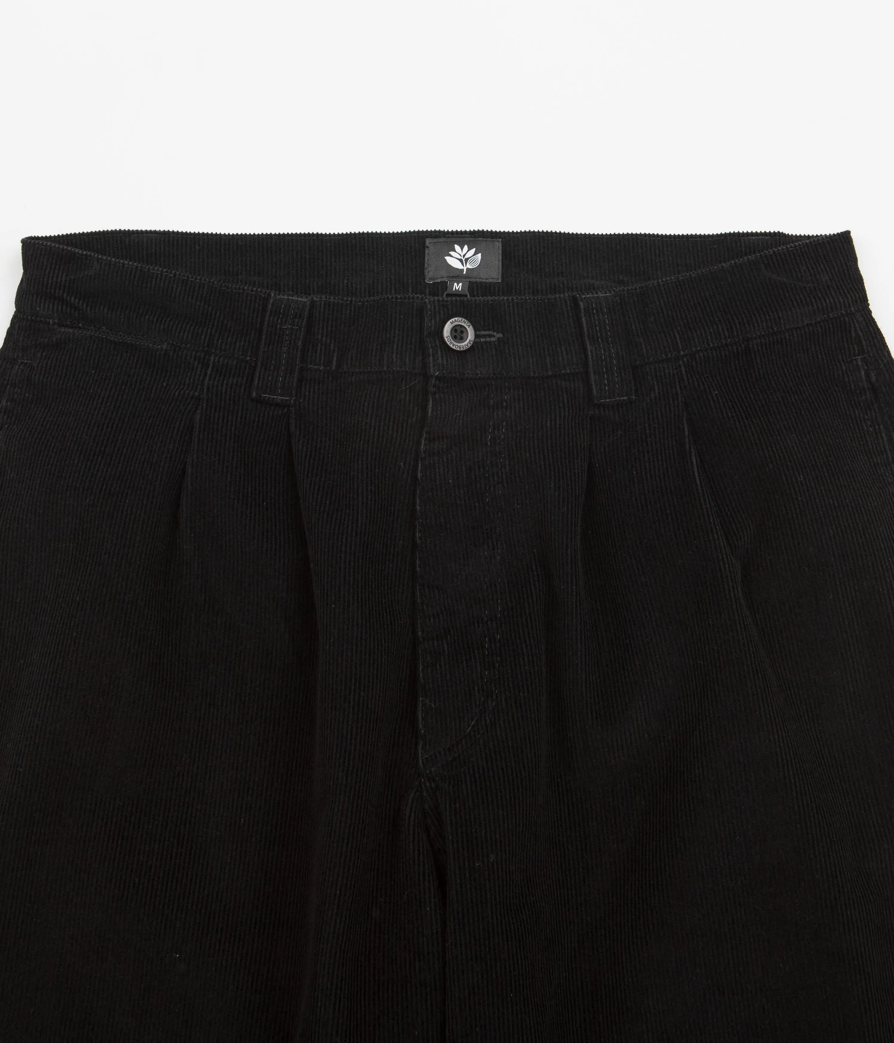 Magenta OG Cord Chinos - Black