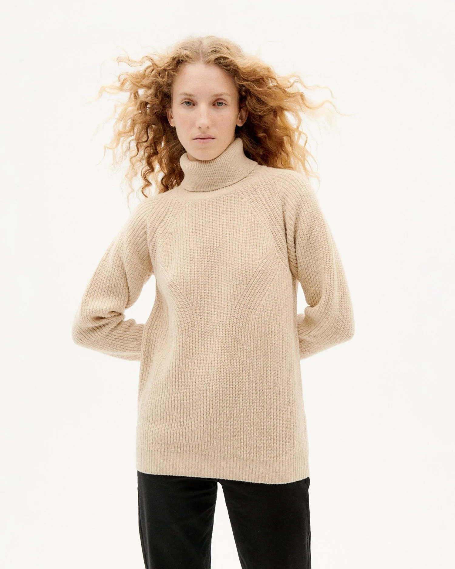 Matilda Wool Knit Beige