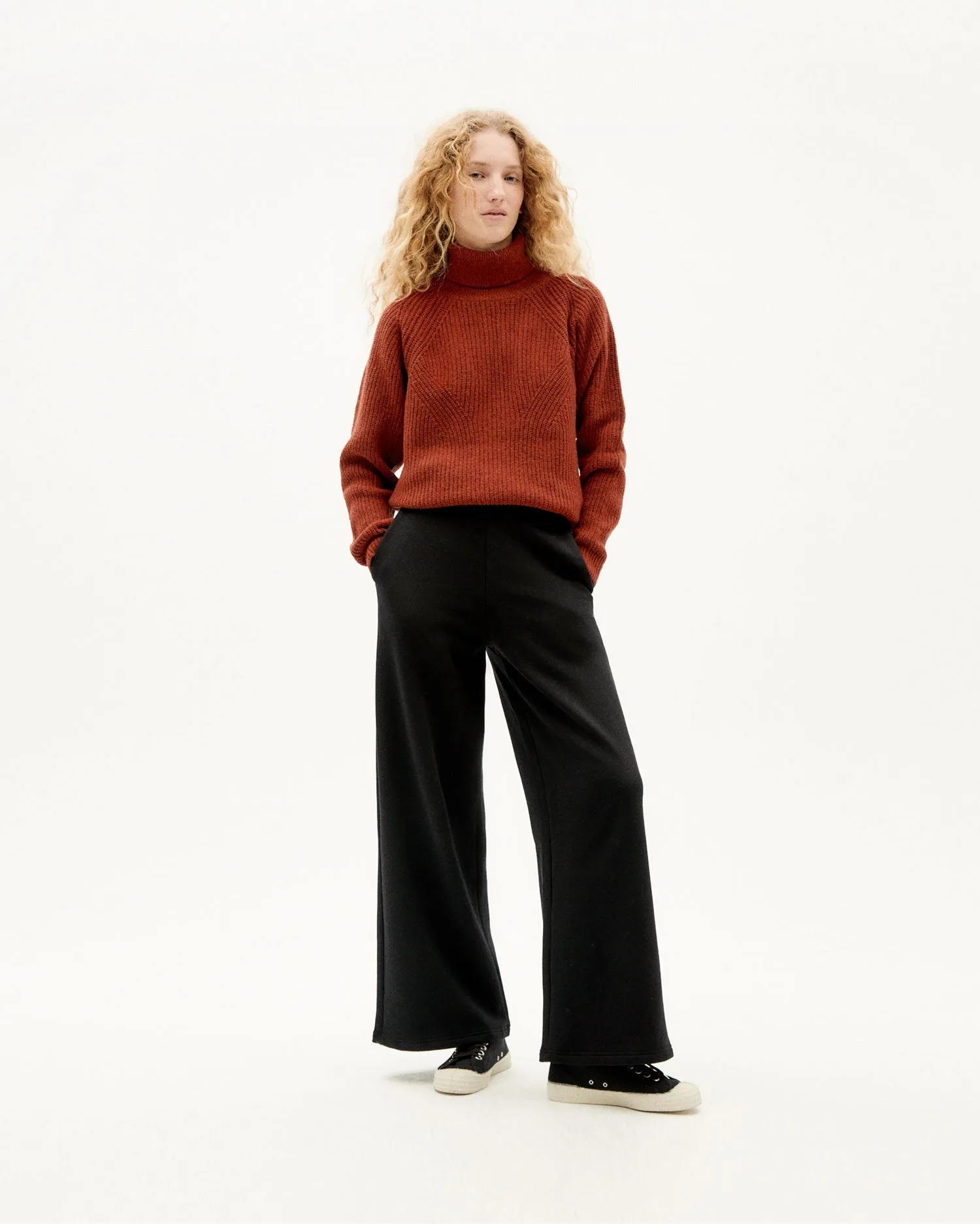 Matilda Wool Knit Clay Red