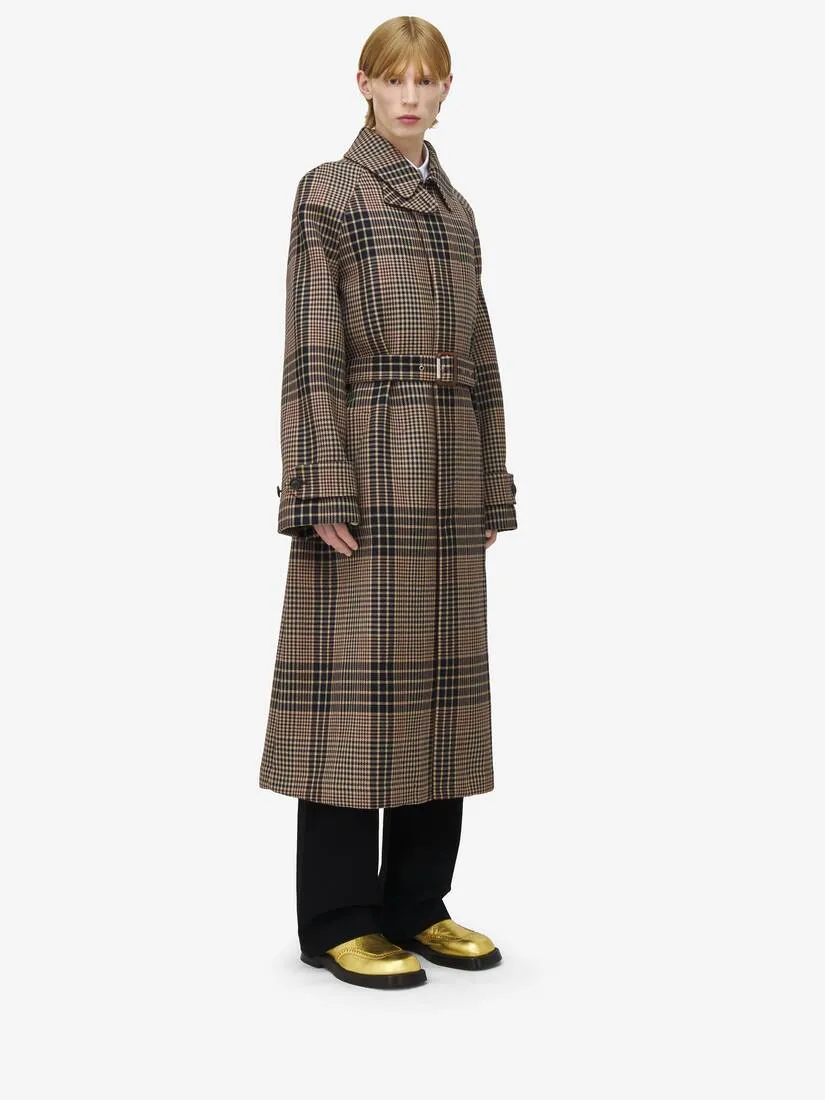 Men's Country Check Raincoat