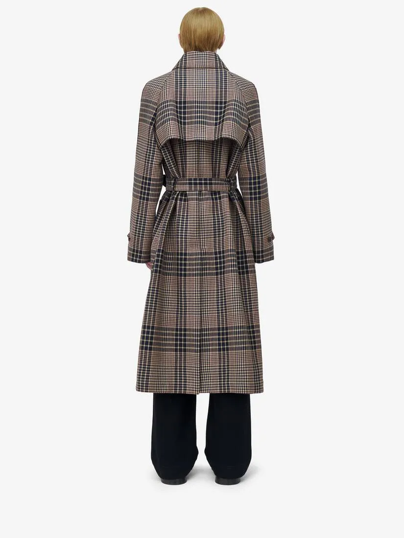 Men's Country Check Raincoat