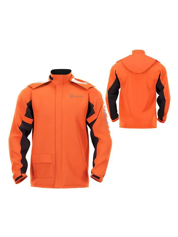 Men's Motorcycle Raincoat Long Sleeve Tracksuit Set