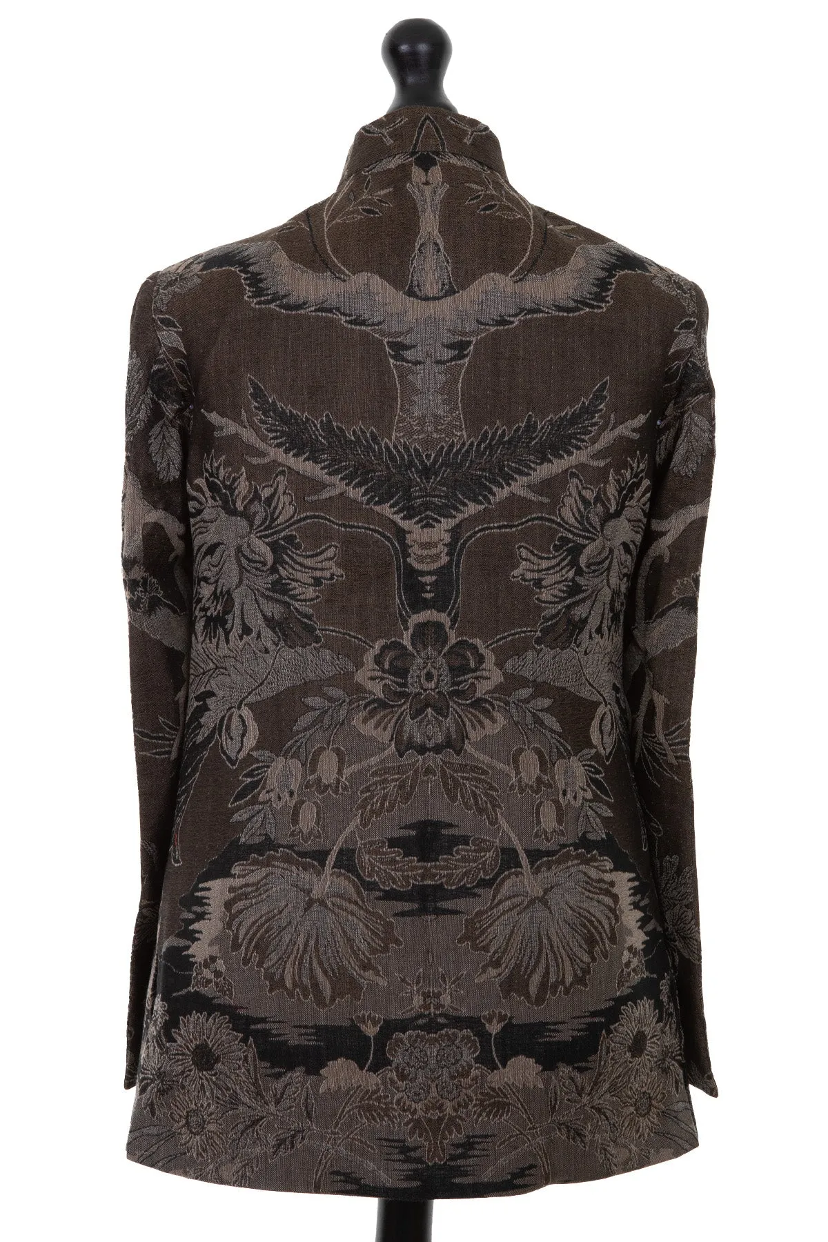 Mens Nehru Jacket in Graphite
