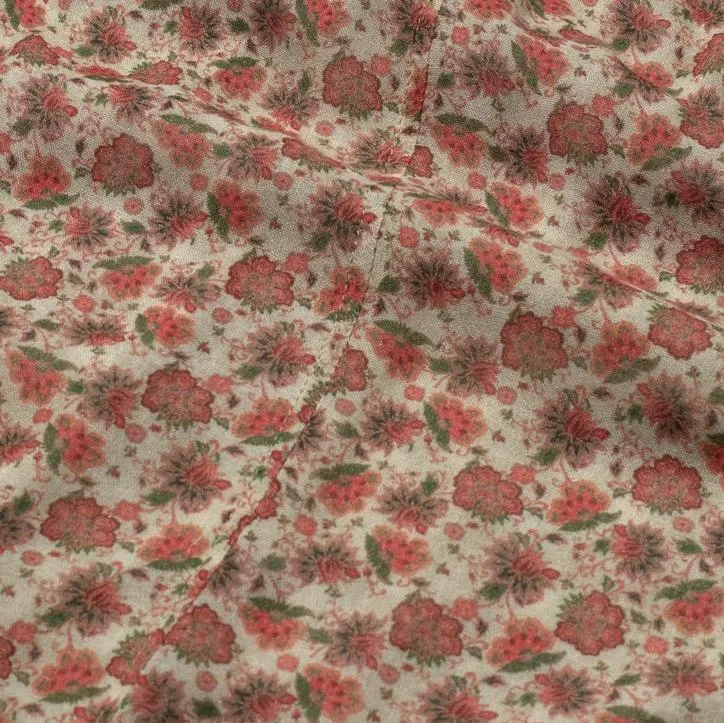 Midi Clovelly Flower Print Skirt