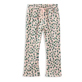 Milky Leopard Fleece Track Pant