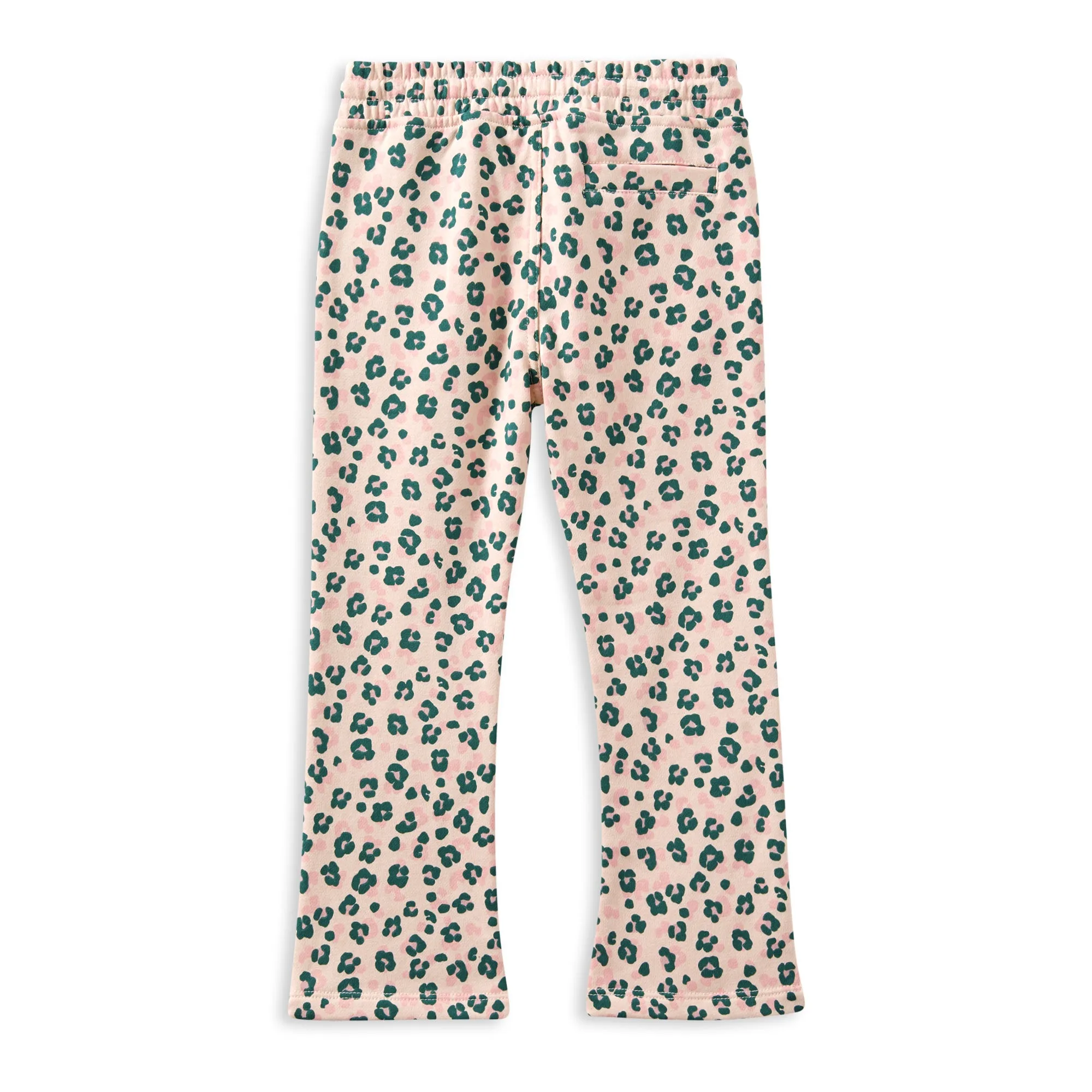 Milky Leopard Fleece Track Pant